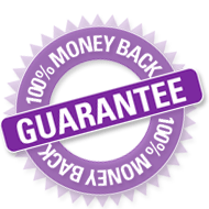 100% Money Back Guarantee